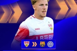 德天空:国米、巴萨和英超球队有意斯图加特后卫耶尔奇