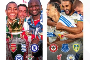 英超第二次出现5队赛季前5轮不败,第一次是2003-04赛季