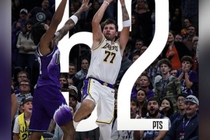 这么打有戏!蒂耶罗转发东契奇单场52+8+10数据海报并配文:MVP